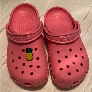 Pink Crocs
